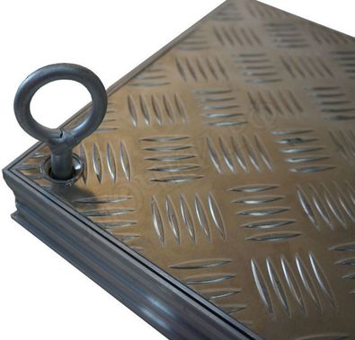 Напольный люк Технический съемный 54 мм 250*750, 1 створка Напольный люк Технический съемный 54 мм 250*750, 1 створка