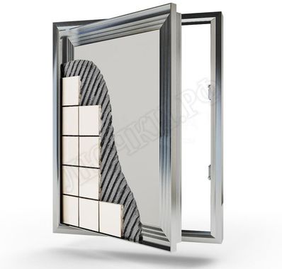 Люк под плитку Техно Противопожарный 2 створки 1300*900 Люк под плитку Техно Противопожарный 2 створки 1300*900