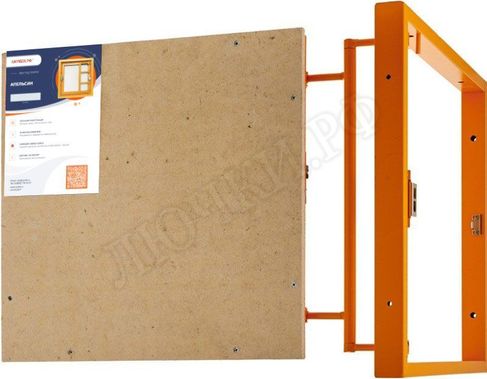 Люк под плитку Нажимной Апельсин 350*1300, 1 створка Люк под плитку Нажимной Апельсин 350*1300, 1 створка