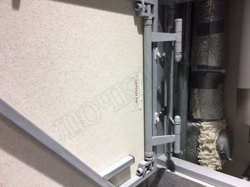 Люк под плитку Нажимной Железяка 600*1650 Люк под плитку Нажимной Железяка 600*1650