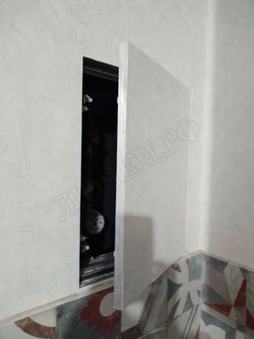 Люк под покраску Премиум Лайт для установки в стену 2 створки Люк под покраску Премиум Лайт для установки в стену 2 створки