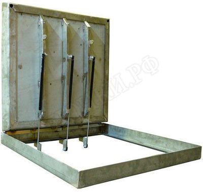 Напольный люк Брус Ли AISI 304, Съемная дверца 900*700 Напольный люк Брус Ли AISI 304, Съемная дверца 900*700