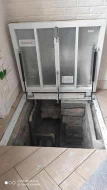 Напольный люк Самоподъемный Невидимка уголок 2 створки Напольный люк Самоподъемный Невидимка уголок 2 створки