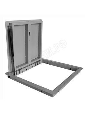 Напольный люк Самоподъемный уголок с рифленым алюминиевым листом Напольный люк Самоподъемный уголок с рифленым алюминиевым листом