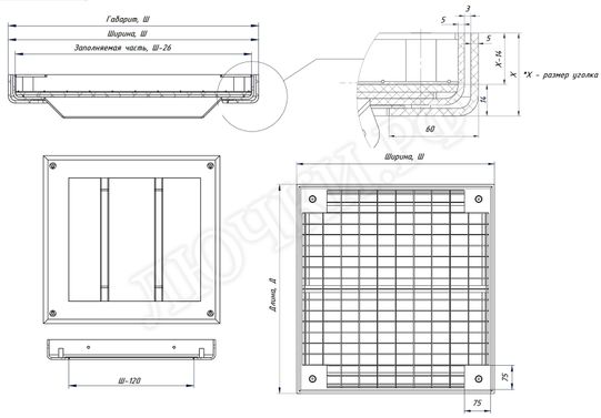 Люк под брусчатку Брус Ли Стальной, Съемная дверца 900*1100 Люк под брусчатку Брус Ли Стальной, Съемная дверца 900*1100