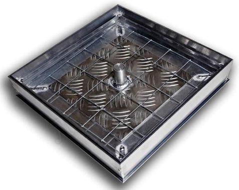 Напольный люк Премиум 54 мм 2 створки 950*1500 Напольный люк Премиум 54 мм 2 створки 950*1500