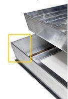 Напольный люк Премиум 54 мм 2 створки 950*1500 Напольный люк Премиум 54 мм 2 створки 950*1500