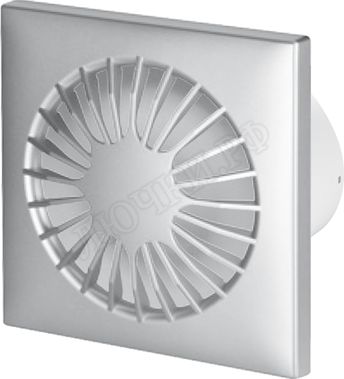 Вытяжной вентилятор Awenta System+, Turbo, 100 KWT100H, Omega, POSA100, Серебро (сатин), пластик Вытяжной вентилятор Awenta System+, Turbo, 100 KWT100H, Omega, POSA100, Серебро (сатин), пластик