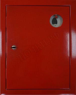 Люк сантехнический пожарный 400*300, петли справа, Отверстие справа-сверху Люк сантехнический пожарный 400*300, петли справа, Отверстие справа-сверху