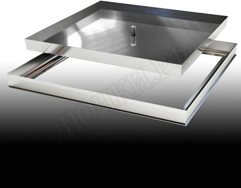 Напольный люк Премиум 54 мм 2 створки 950*1500 Напольный люк Премиум 54 мм 2 створки 950*1500