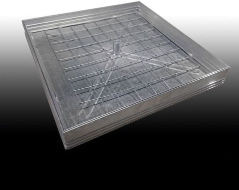 Напольный люк Премиум 54 мм 2 створки 950*1500 Напольный люк Премиум 54 мм 2 створки 950*1500