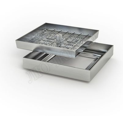 Напольный люк из нержавеющей стали AISI 430 700*700 Напольный люк из нержавеющей стали AISI 430 700*700