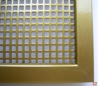 Решетка металлическая с перфорацией 5*8 мм накладная 800*250 Решетка металлическая с перфорацией 5*8 мм накладная 800*250