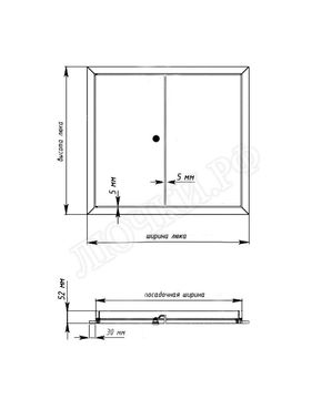 Люк сантехнический Элит усиленный 1 мм с замком 2 створки 2100*800, RAL 9003 муар Люк сантехнический Элит усиленный 1 мм с замком 2 створки 2100*800, RAL 9003 муар