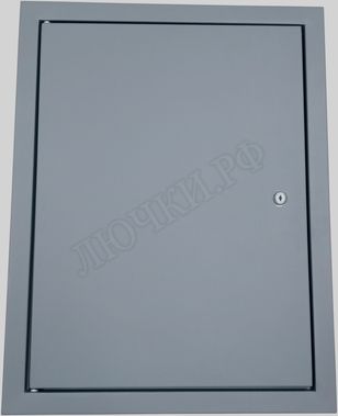 Люк сантехнический Элит усиленный 1 мм с замком 550*900, RAL 9003 муар Люк сантехнический Элит усиленный 1 мм с замком 550*900, RAL 9003 муар