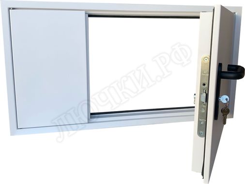 Люк сантехнический Противопожарный EIS60, 2 створки 1300*2100 Люк сантехнический Противопожарный EIS60, 2 створки 1300*2100