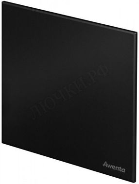 Панель для вентиляторов Awenta System+, Trax, PTCB125M, Чёрный матовый, пластик Панель для вентиляторов Awenta System+, Trax, PTCB125M, Чёрный матовый, пластик