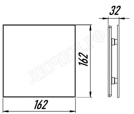 Вытяжной вентилятор Awenta System+, Turbo, 100, KWT100, PTGB100M, Чёрный матовый стекло Вытяжной вентилятор Awenta System+, Turbo, 100, KWT100, PTGB100M, Чёрный матовый стекло