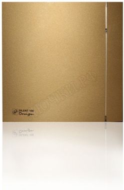 Вытяжной вентилятор SILENT-100 CRZ GOLD DESIGN-4C Вытяжной вентилятор SILENT-100 CRZ GOLD DESIGN-4C