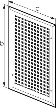 Решетка металлическая с перфорацией 5*8 мм накладная 800*250 Решетка металлическая с перфорацией 5*8 мм накладная 800*250